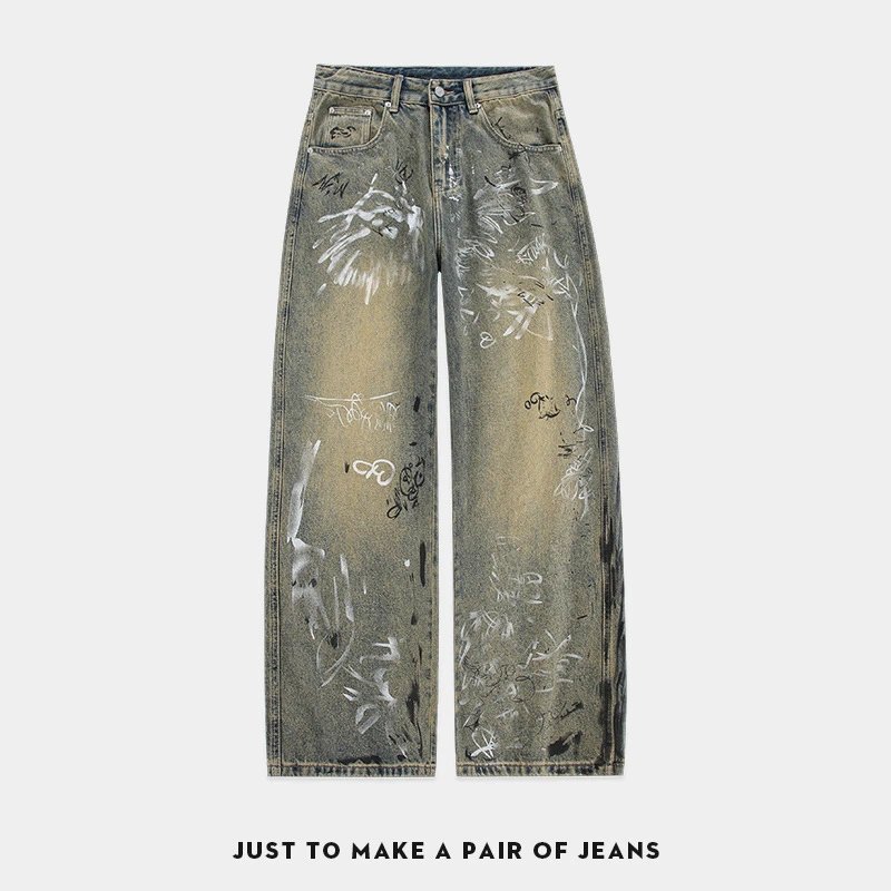 Balenciaga Graffiti Denim