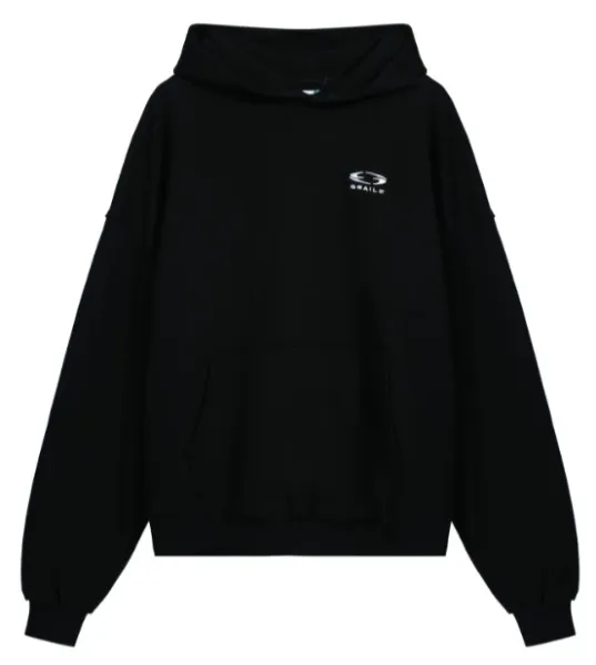 Smile Hoodie Black Hoodie - 1