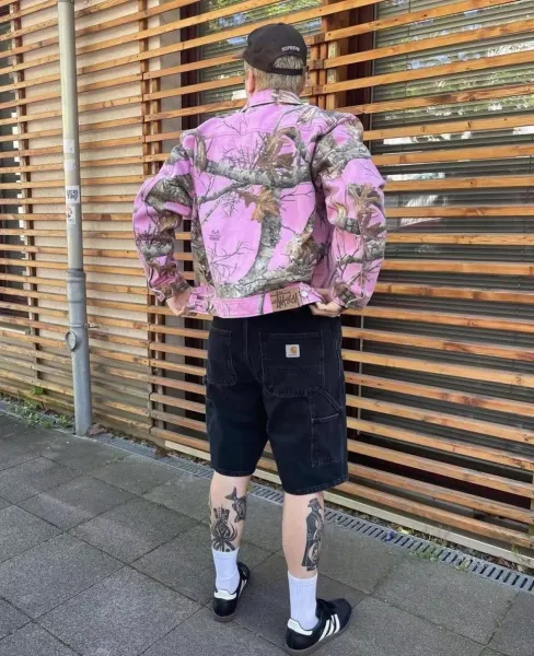 Stüssy Camo Print Workwear Jacket Multicolor Outerwear - 5