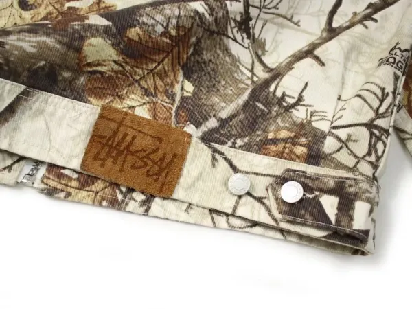 Stüssy Camo Print Workwear Jacket Multicolor Outerwear - 47