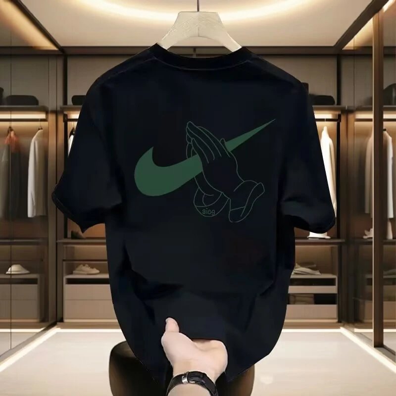 夏季特大码100-300斤可穿肥佬胖哥加肥加大码纯棉短袖t恤男宽松