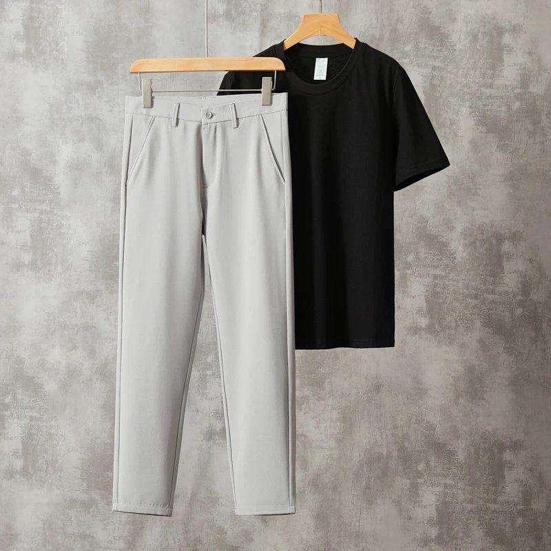 Light Gray Full-Length