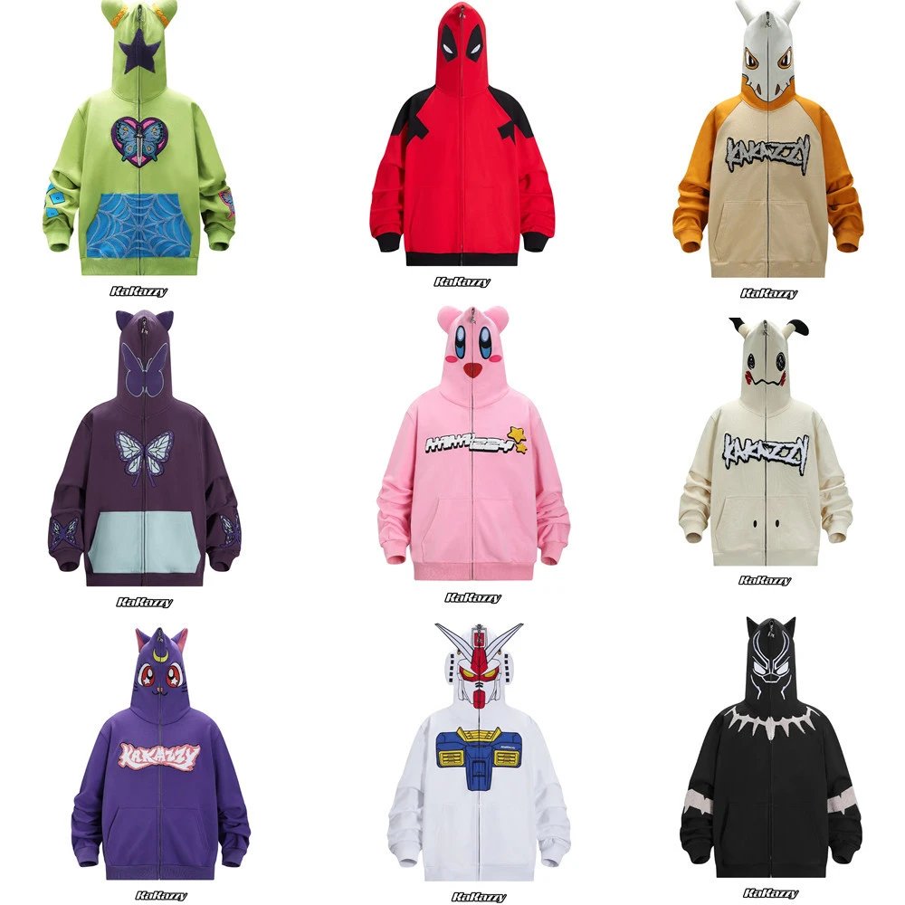 Kakazzy full zip hoodie