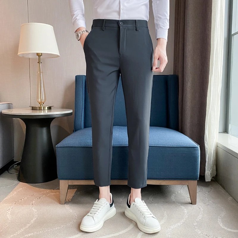 Design Classic Fit Chino Pants Navy and Olive T-Shirt Set - 24