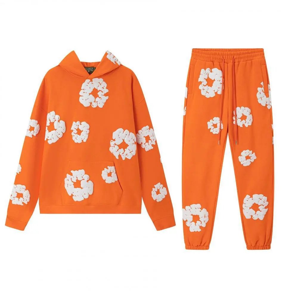 Off-White™ Cloud Print Purple Hoodie - 7