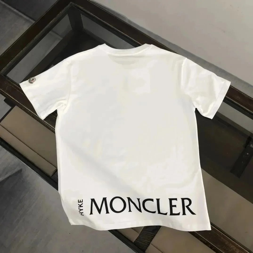 Moncler T-Shirts Short-Sleeve Logo Graphic T-Shirt — 10