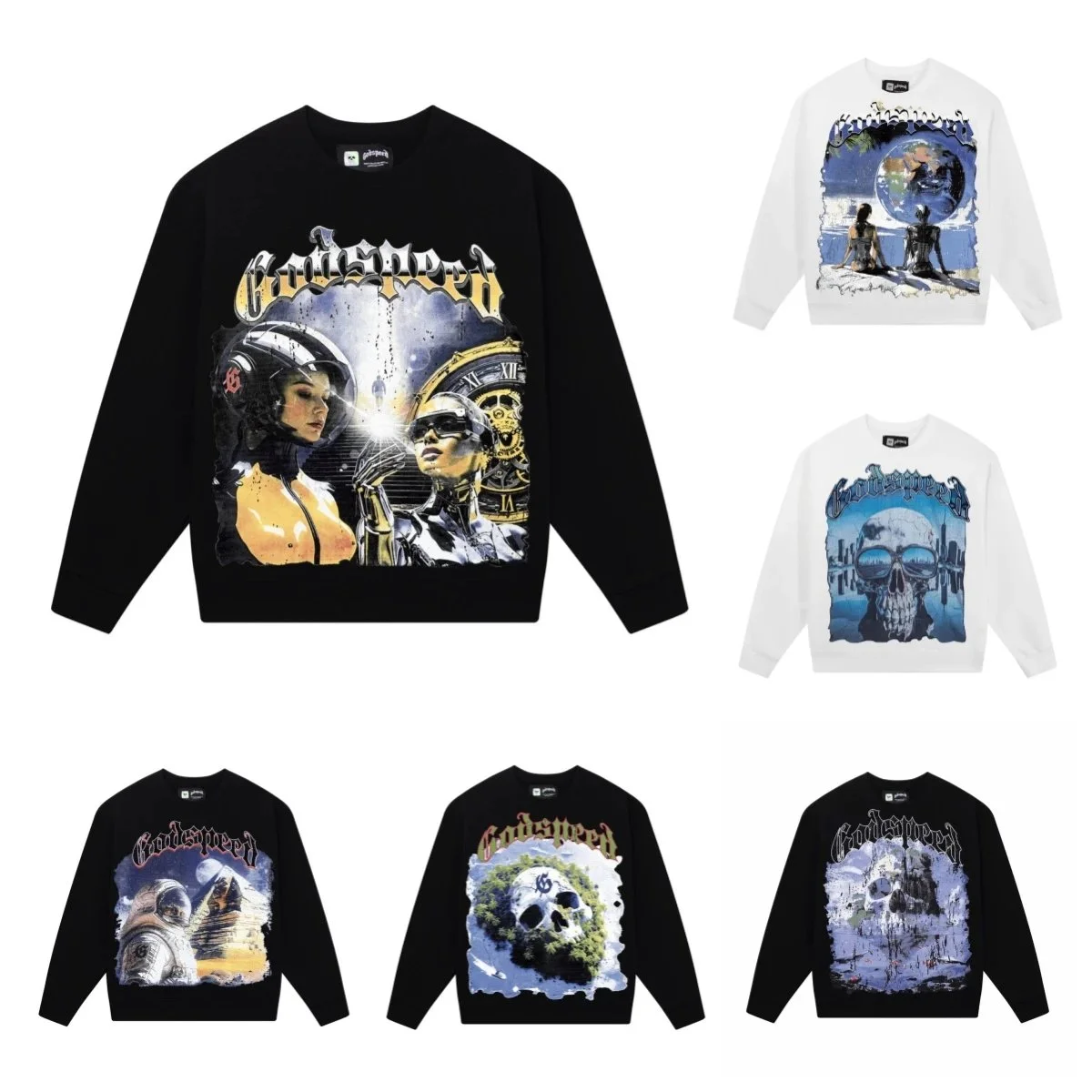 Godspeed Sweatshirt [6 Unique Designs] #Godspeed_Sou #Sweatshirt_Sou
