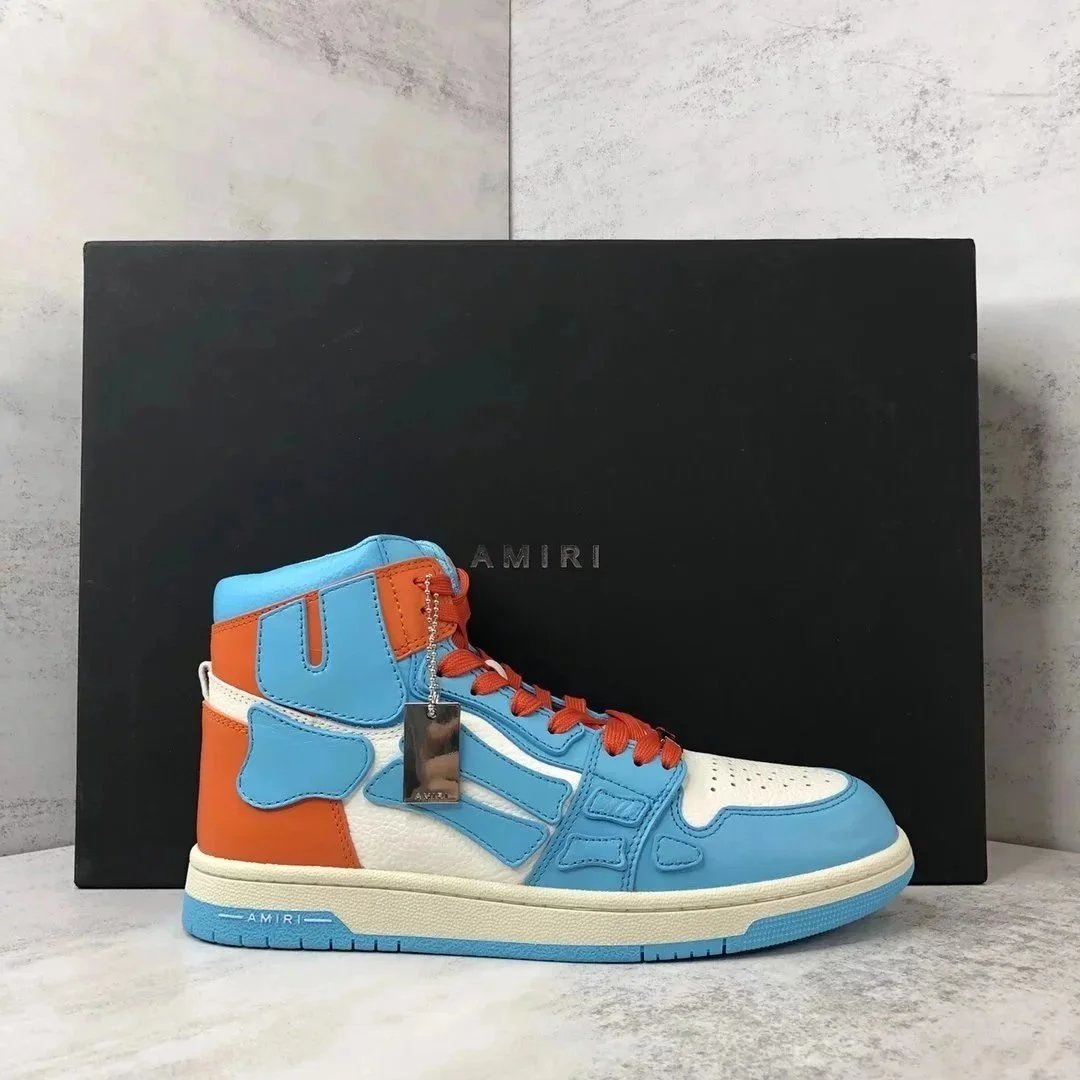 AMIRI Sneakers Mixed Low-Top and High-Top Sneaker Styles — 16