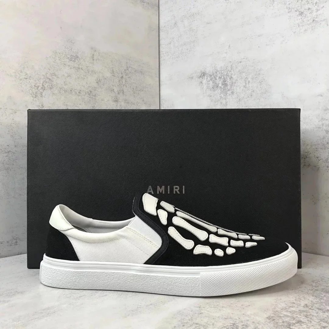 AMIRI Sneakers Mixed Low-Top and High-Top Sneaker Styles — 35