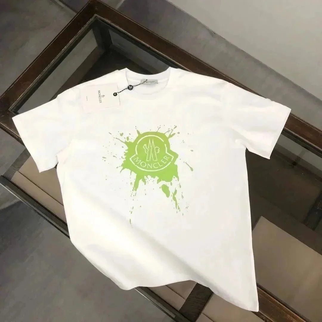 Moncler T-Shirts Short-Sleeve Logo Graphic T-Shirt image 8