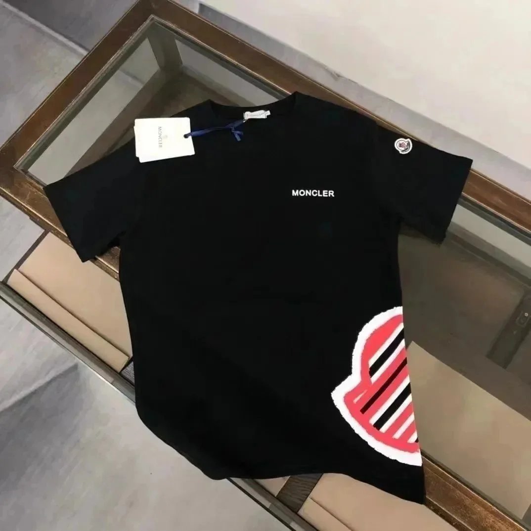 Moncler T-Shirts Short-Sleeve Logo Graphic T-Shirt — 02
