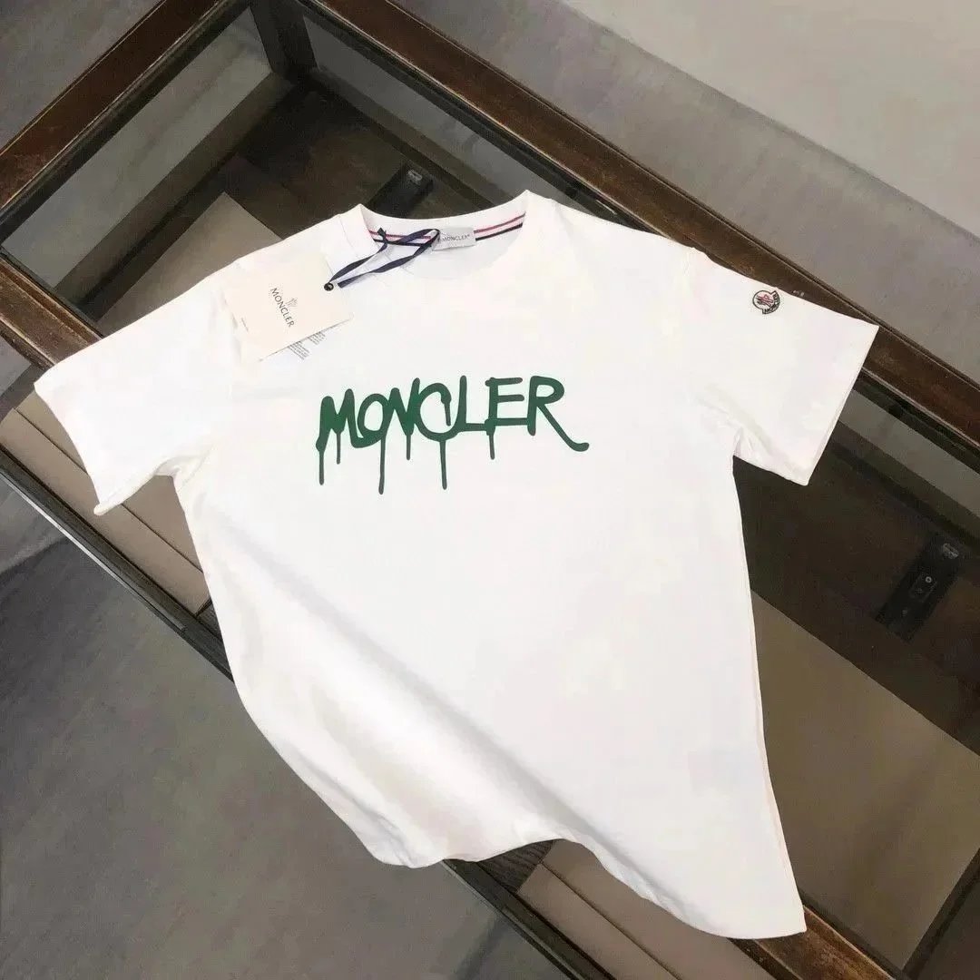 Moncler T-Shirts Short-Sleeve Logo Graphic T-Shirt — 20