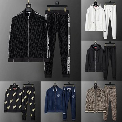 Dior Oblique Hoodie & Jogger Set [13 styles]