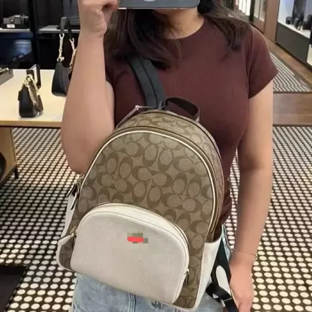 Coach Backpacks Court Backpack with Signature C Print product detail image 1