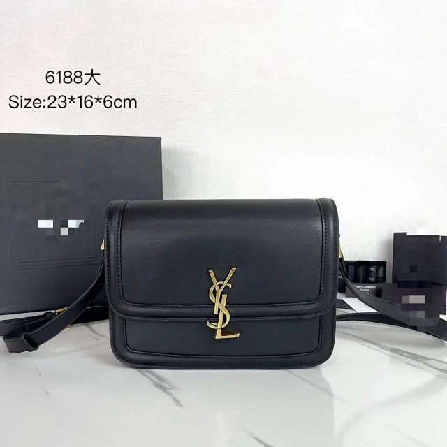 Saint Laurent Crossbody Bags Flap Bag with YSL Monogram product detail image 4