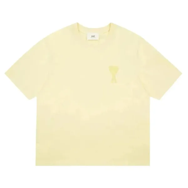 Ami Paris Dragon Embroidery Gray T-Shirt - 9