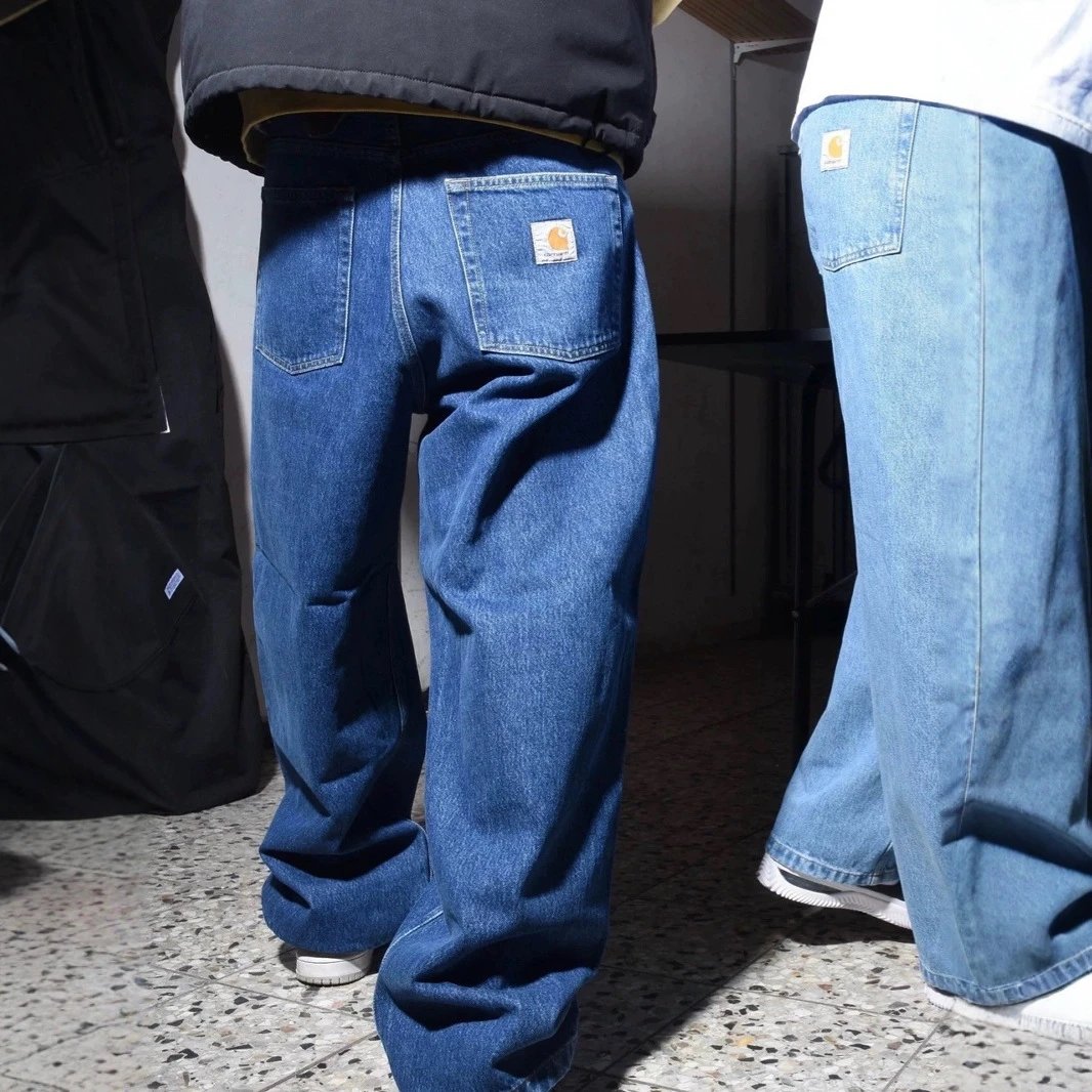 Carhartt Blue Wide Leg Jeans