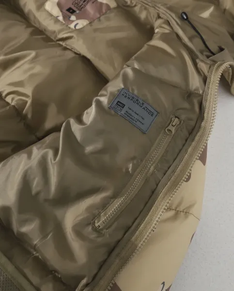 Stüssy x The North Face Nuptse Puffer Jacket Desert Camo Down Jacket - 13