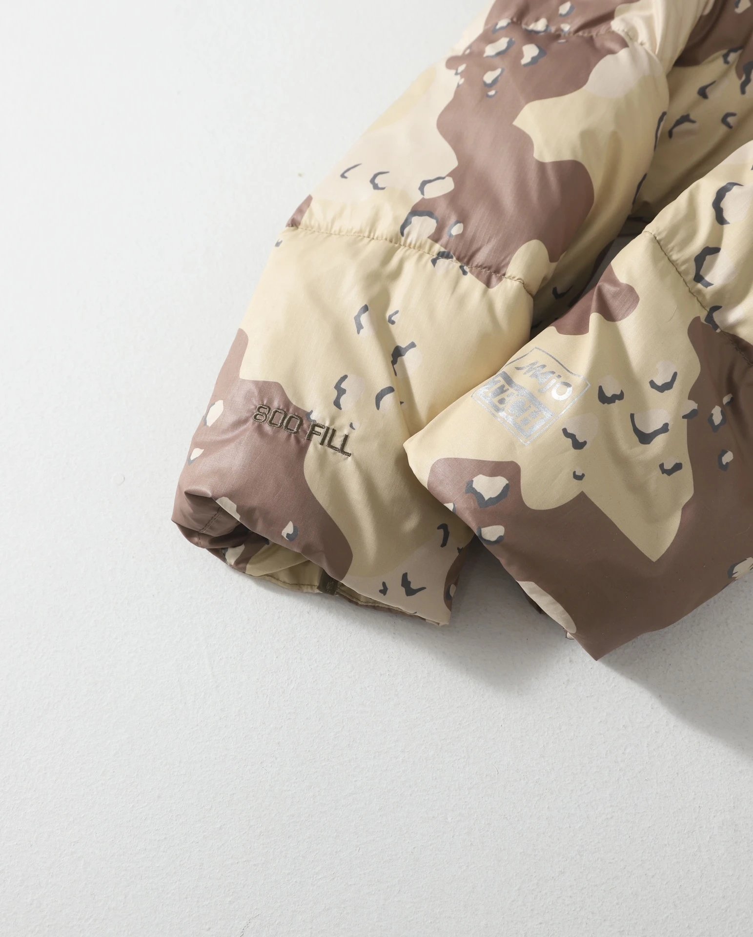 Stüssy x The North Face Nuptse Puffer Jacket Desert Camo Down Jacket - 11