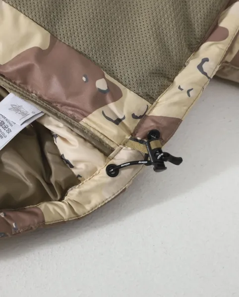 Stüssy x The North Face Nuptse Puffer Jacket Desert Camo Down Jacket - 14