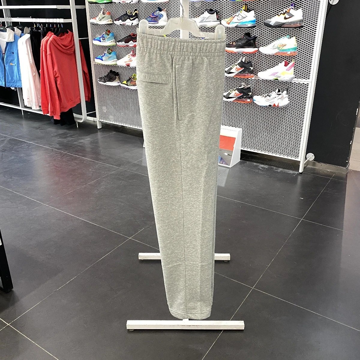 Nike Standard Fit Gray Black Casual Sweatpants