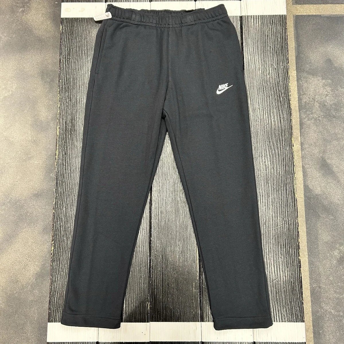 Nike Standard Fit Gray Black Casual Sweatpants