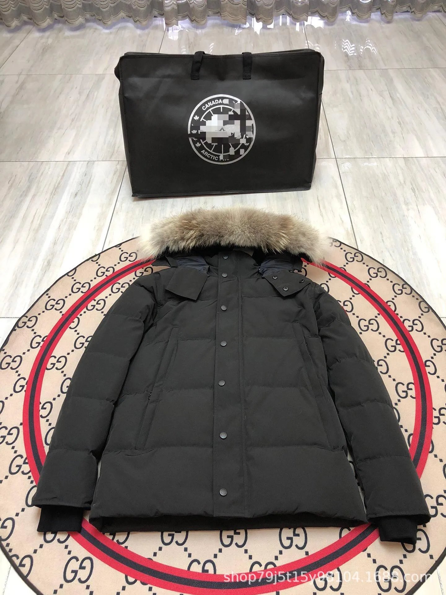 Unisex Goose Padded Parka Jacket photo 8
