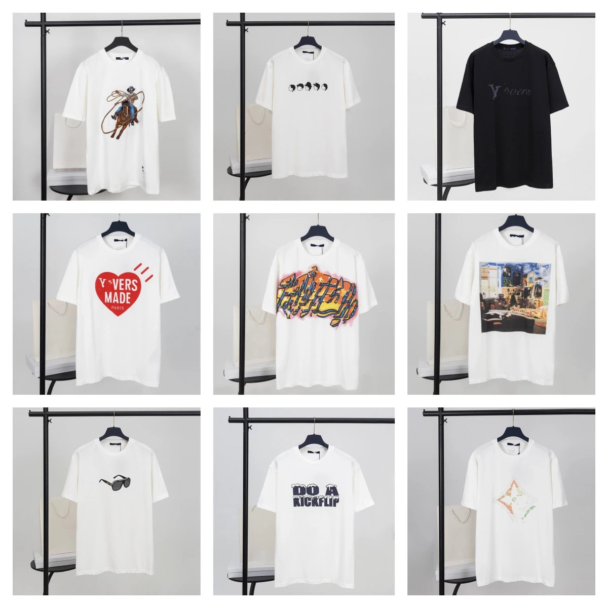 Y/Project Graphic Print T-Shirts