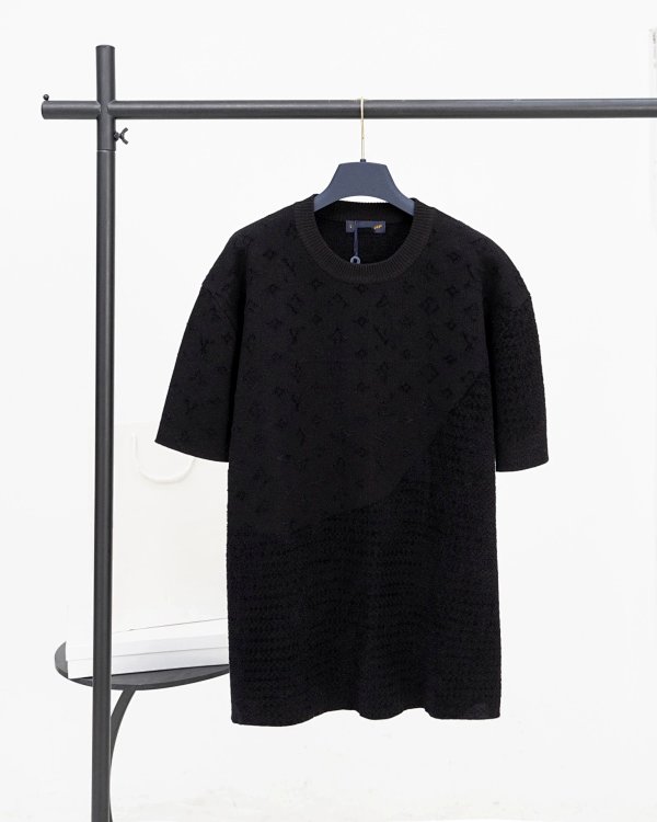 Louis Vuitton Monogram Knit Dress Black product listing in Litbuy spreadsheet finds