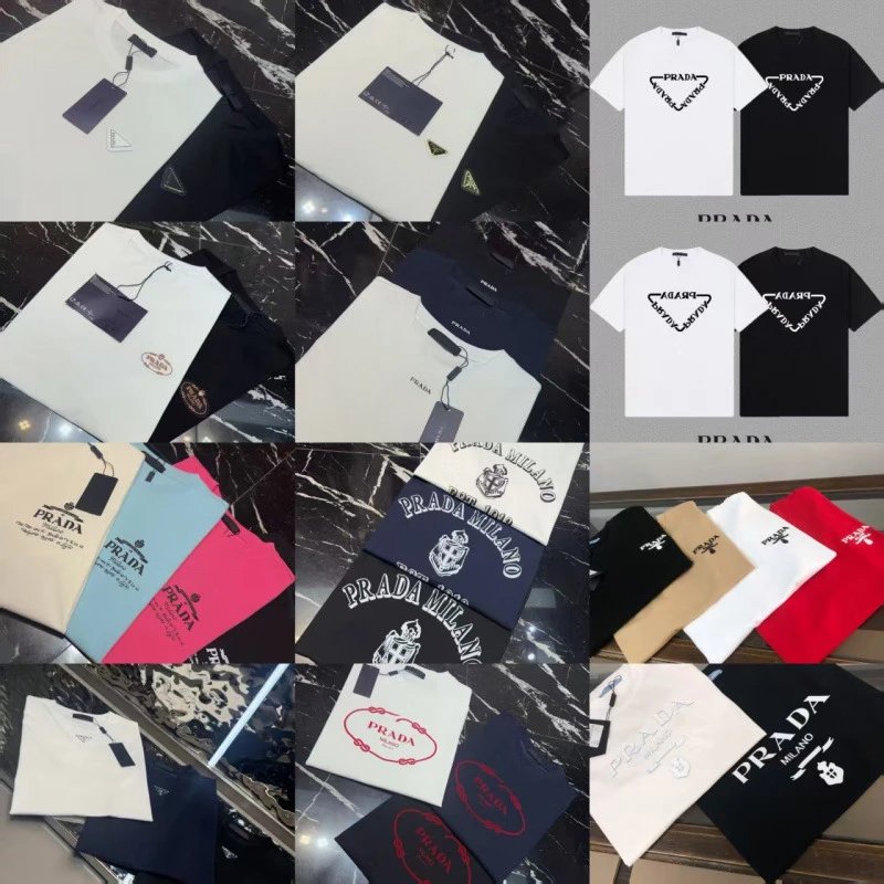 Prada White Short Sleeve T-Shirt