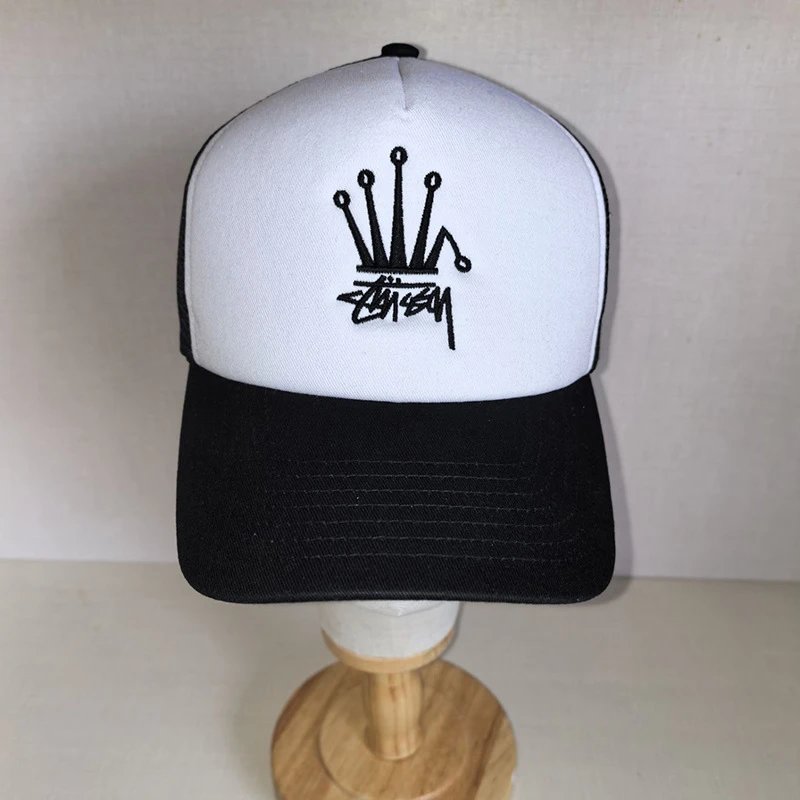 Stüssy Crown Logo Trucker Hat - 001312