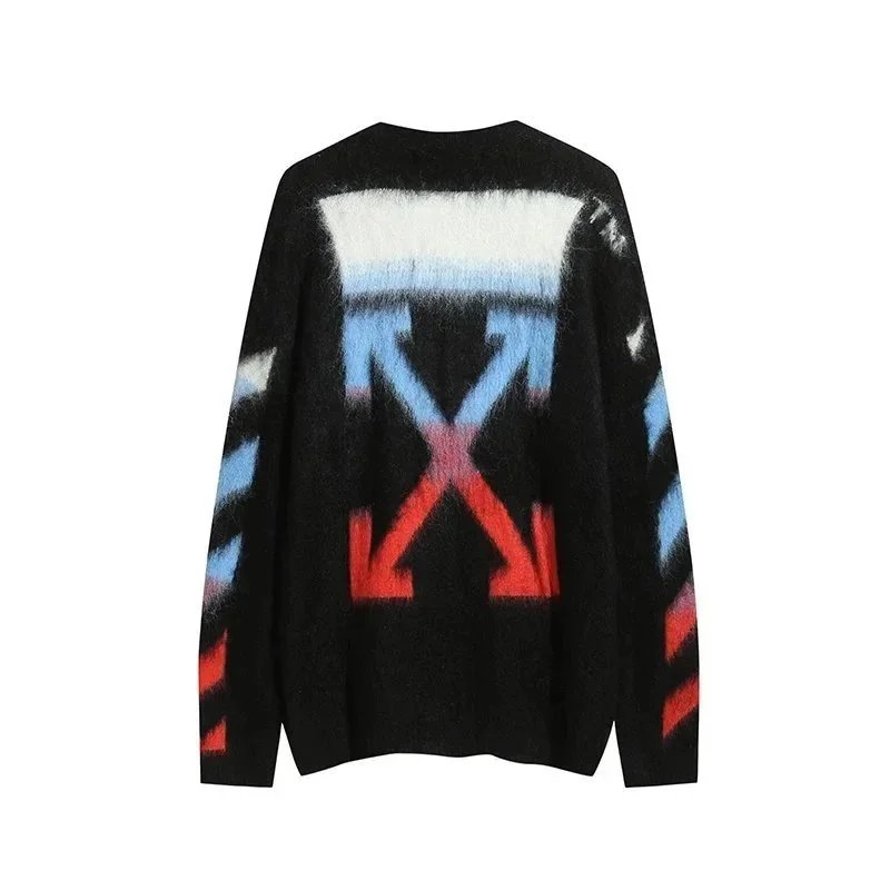 drew house Knitwear Smiley Face Crewneck Sweater — 08