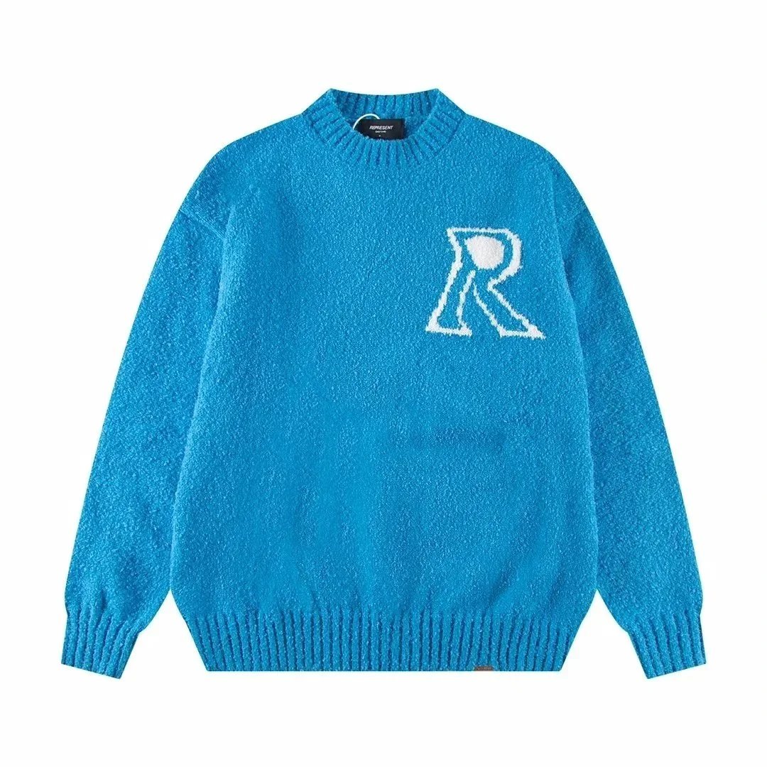 drew house Knitwear Smiley Face Crewneck Sweater — 15
