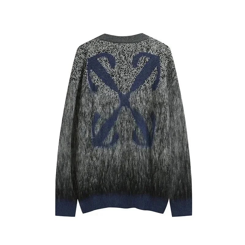 drew house Knitwear Smiley Face Crewneck Sweater — 07