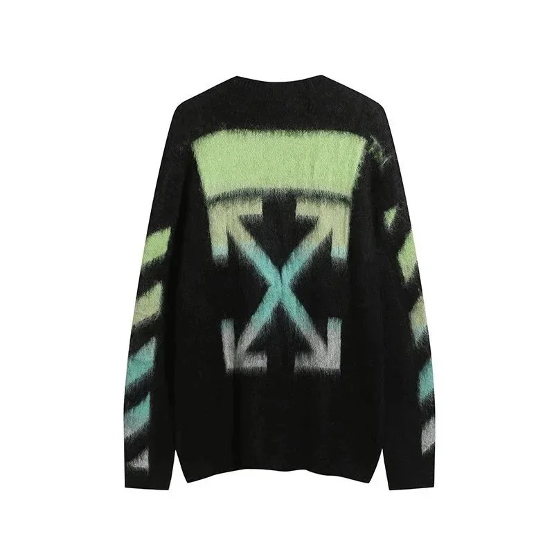 drew house Knitwear Smiley Face Crewneck Sweater — 06