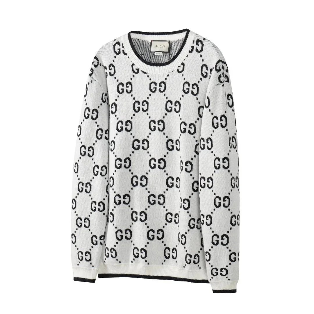 drew house Knitwear Smiley Face Crewneck Sweater — 31