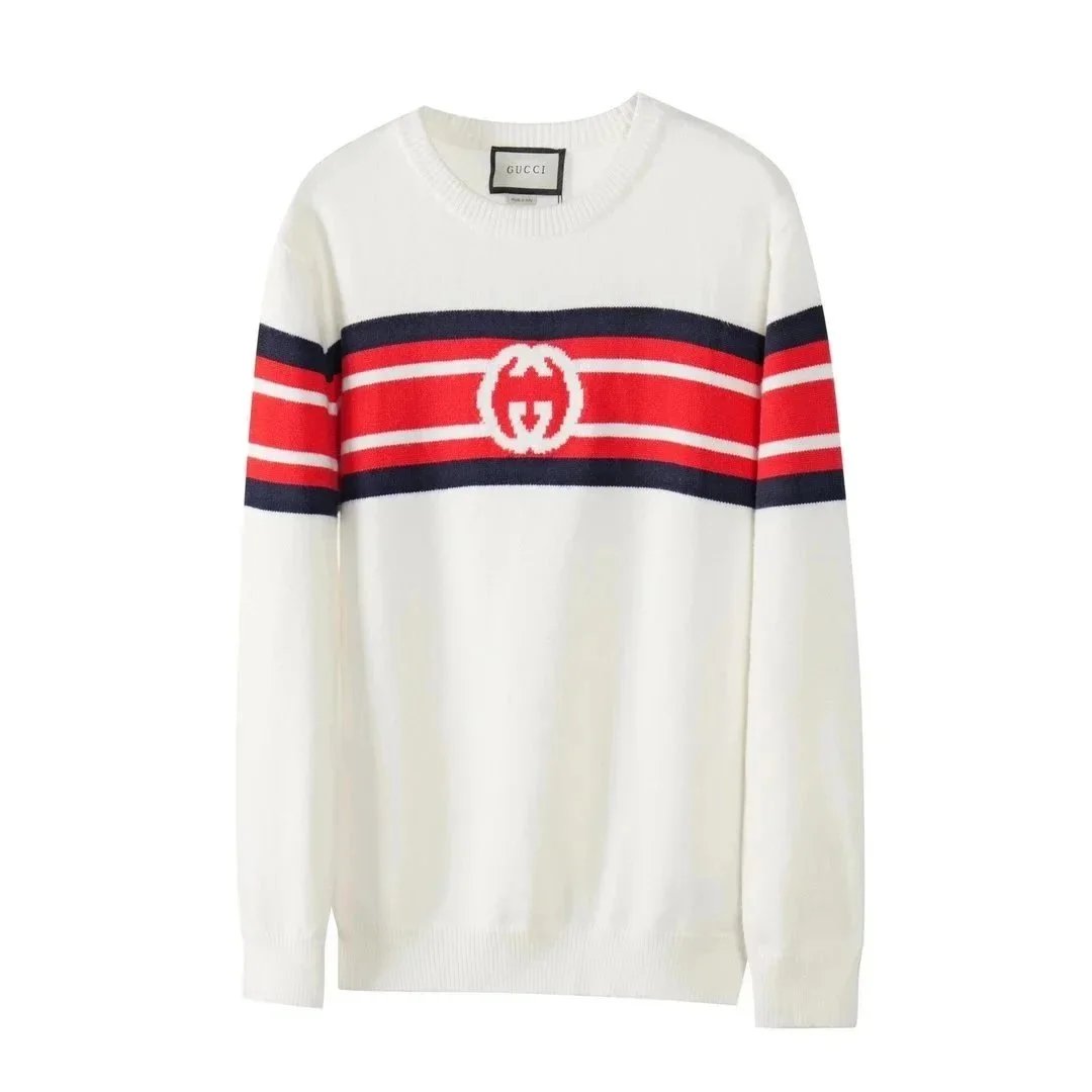 drew house Knitwear Smiley Face Crewneck Sweater — 33