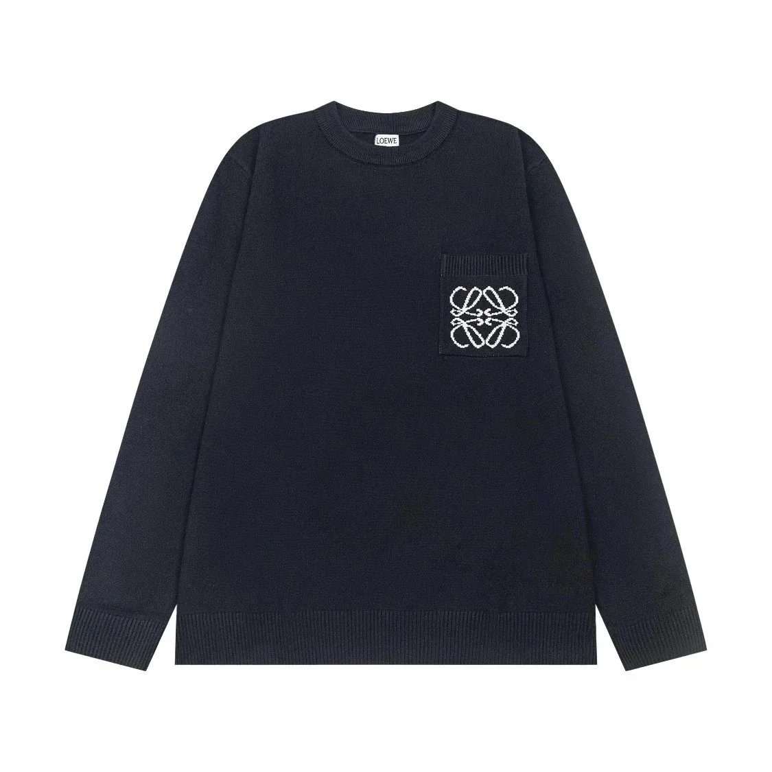 drew house Knitwear Smiley Face Crewneck Sweater — 19