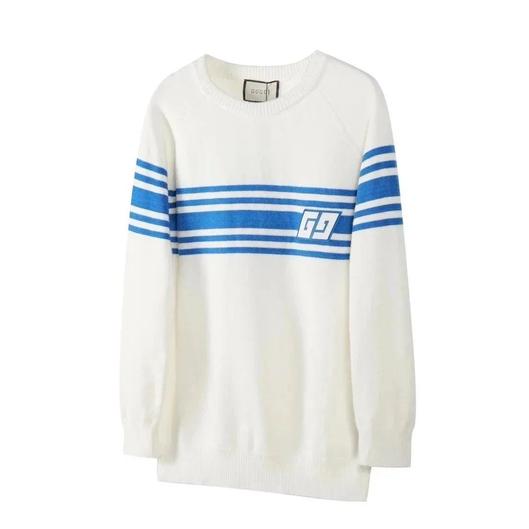 drew house Knitwear Smiley Face Crewneck Sweater — 34