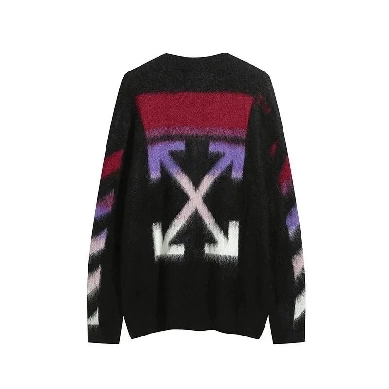 drew house Knitwear Smiley Face Crewneck Sweater — 05