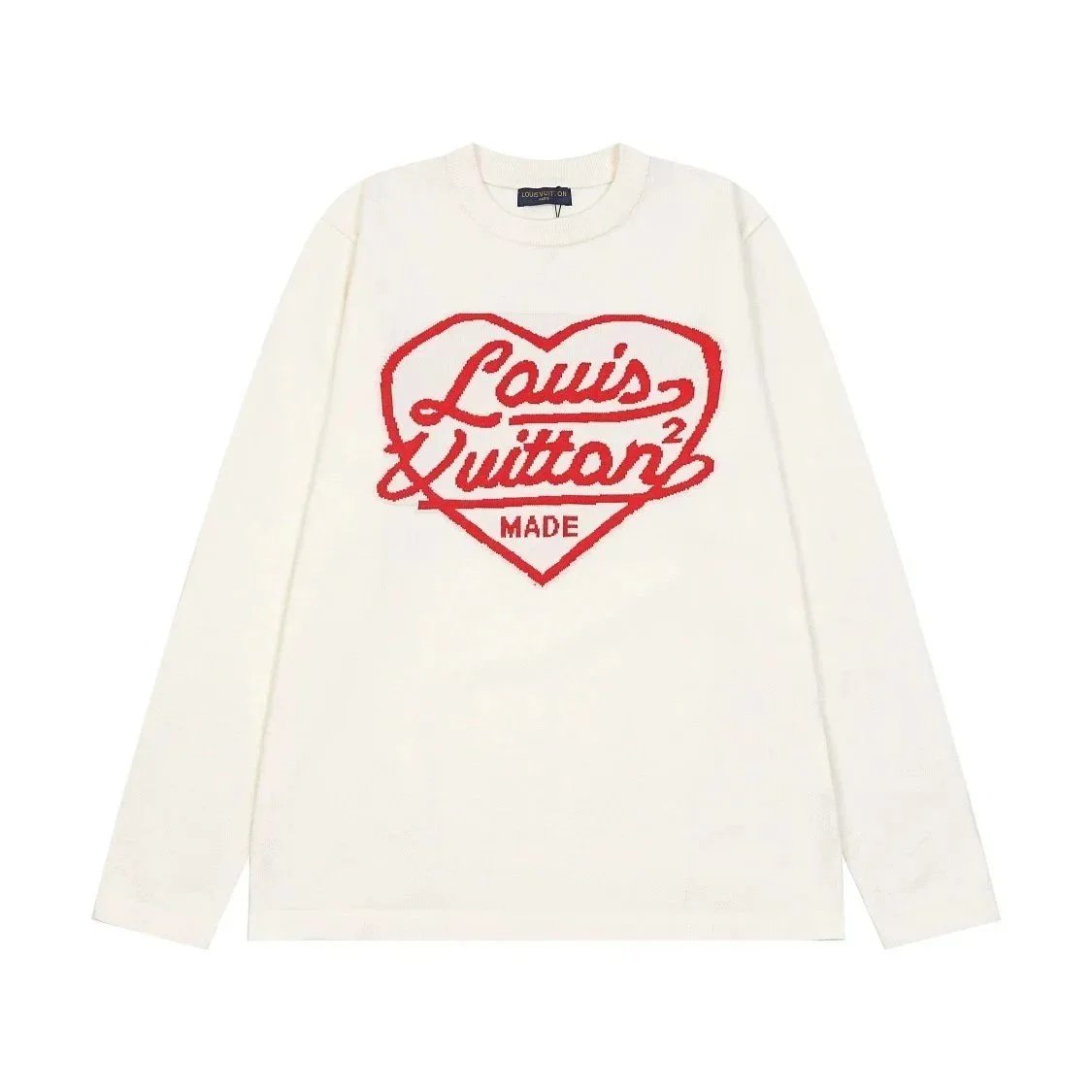 drew house Knitwear Smiley Face Crewneck Sweater image 9