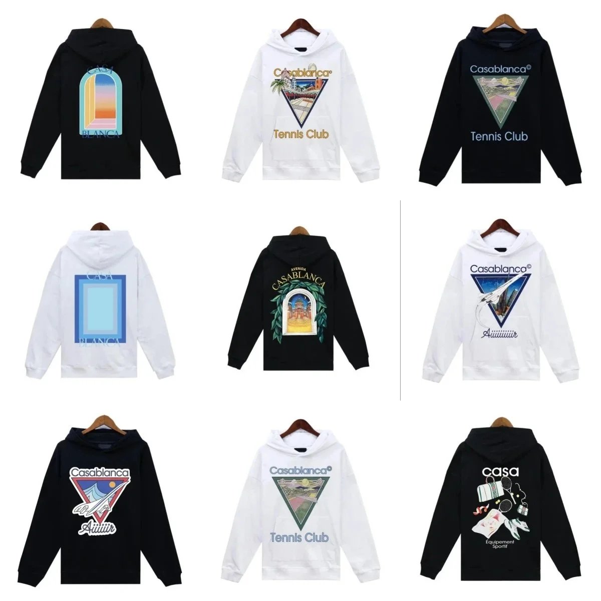 Casablanca Tennis Club Hoodie 