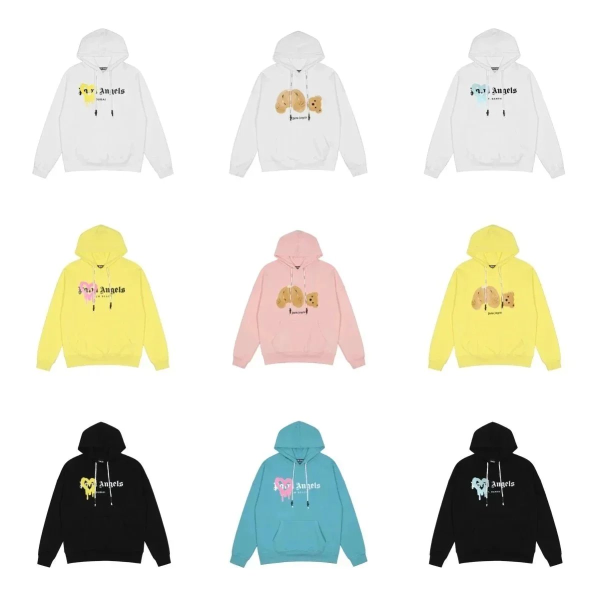 Palm Angels Teddy Bear Hoodies