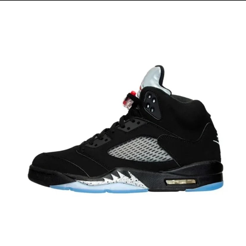 AJ5 Black Silver