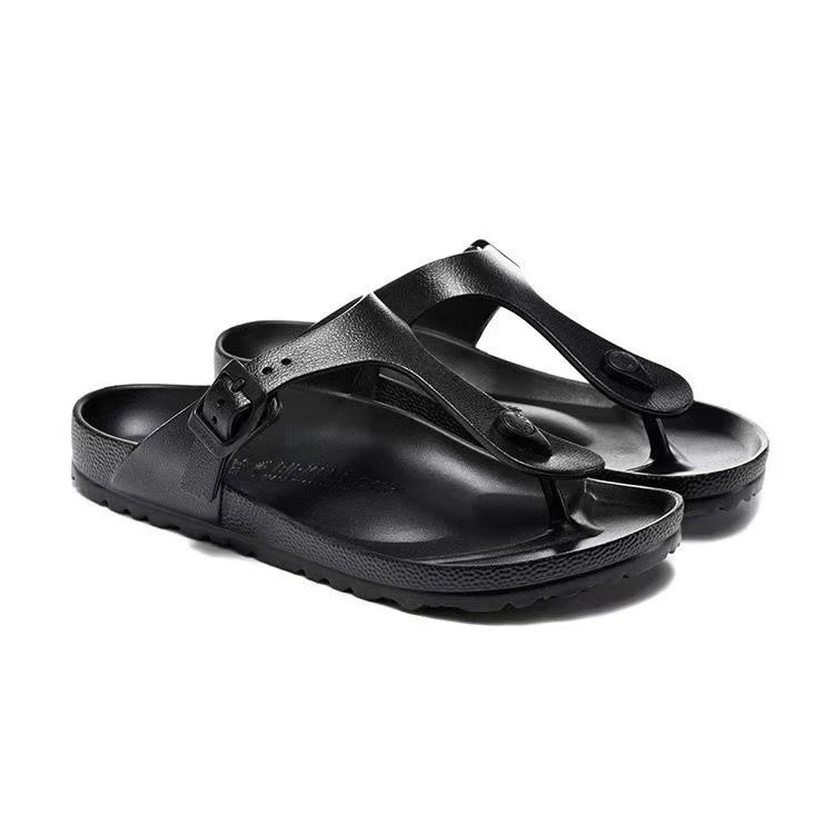 Birkenstock Sandals Arizona EVA Two-Strap — Black-Flip-flops