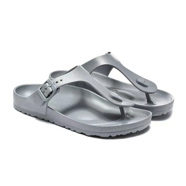 Birkenstock Sandals Arizona EVA Two-Strap — Gray-Flip-flops