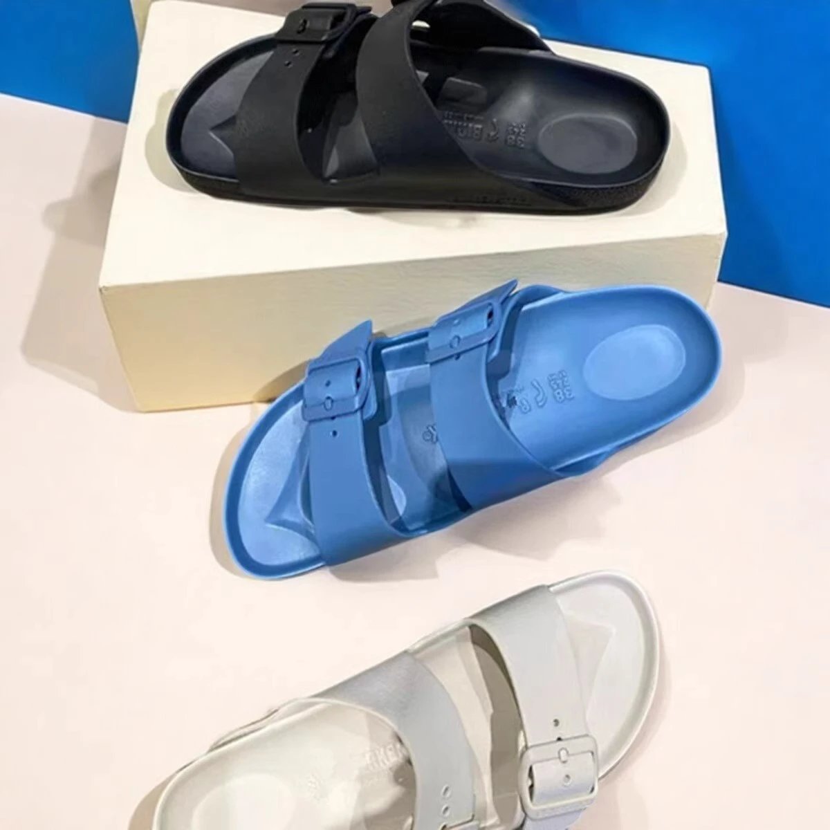Birkenstock Sandals Arizona EVA Two-Strap image 2