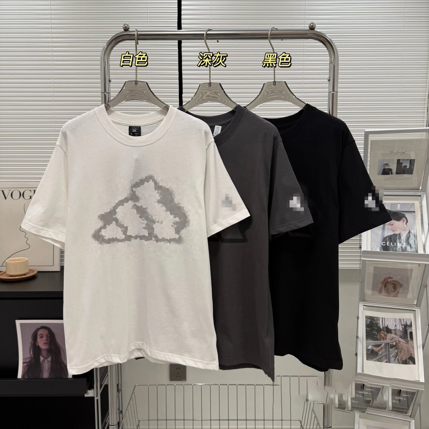 Unbranded T-Shirts Oversized short-sleeve graphic print T-shirt image 1