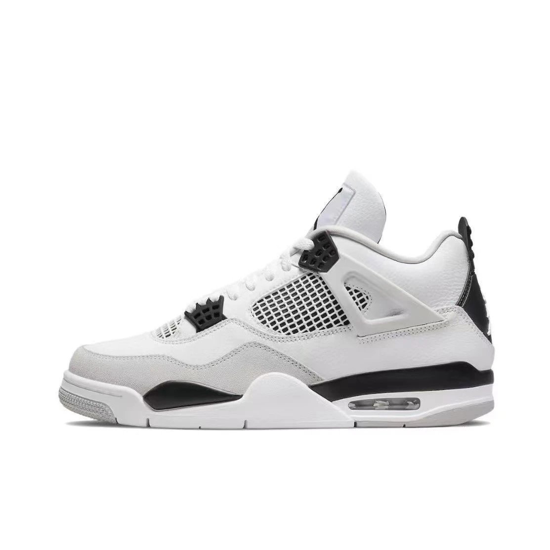 AJ4 Black White