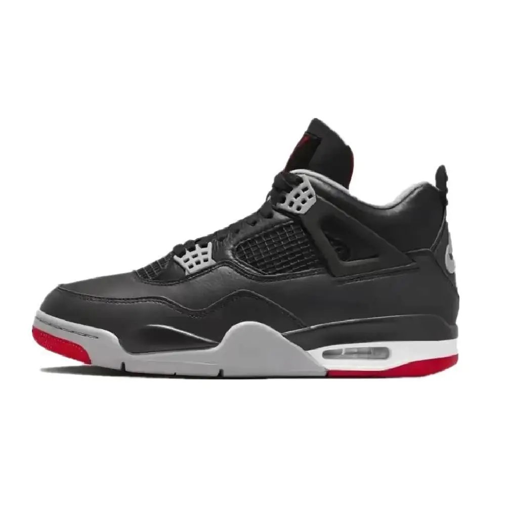 AJ4 New Black Red